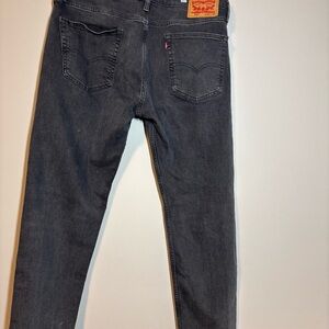 Levi's Men's Charcoal Slim Jeans with Signature Patch 502 36x30